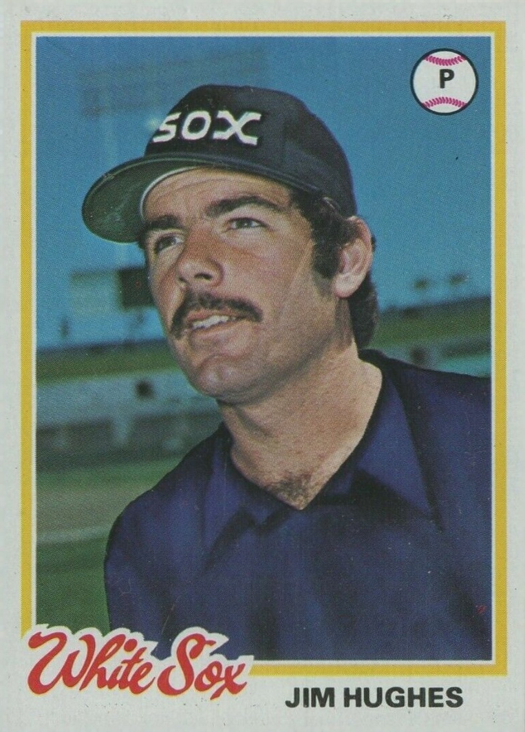1978 Topps Jim Hughes #395 Baseball Card