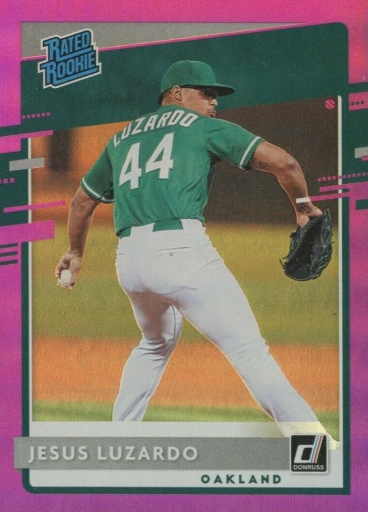 2020 Panini Donruss Jesus Luzardo #34 Baseball Card
