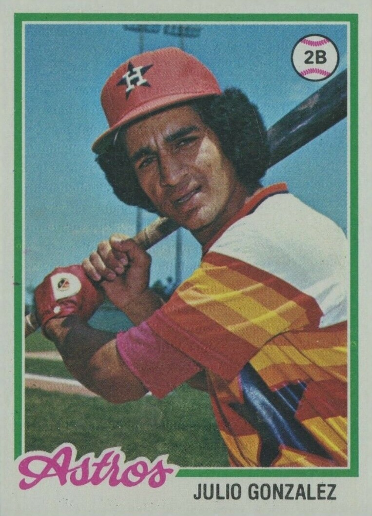 1978 Topps Julio Gonzalez #389 Baseball Card