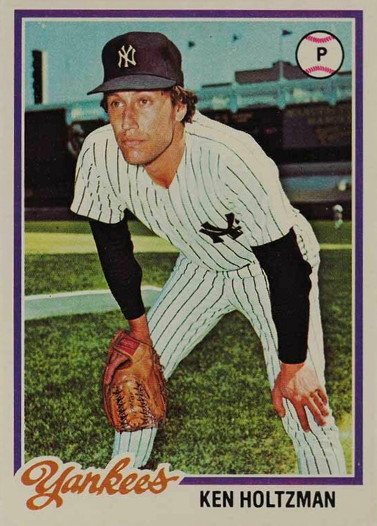 1978 Topps Ken Holtzman #387 Baseball Card