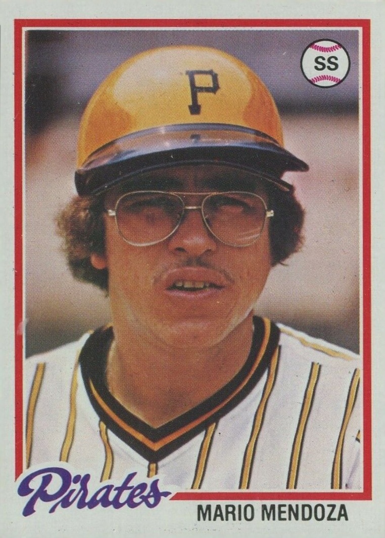 1978 Topps Mario Mendoza #383 Baseball Card