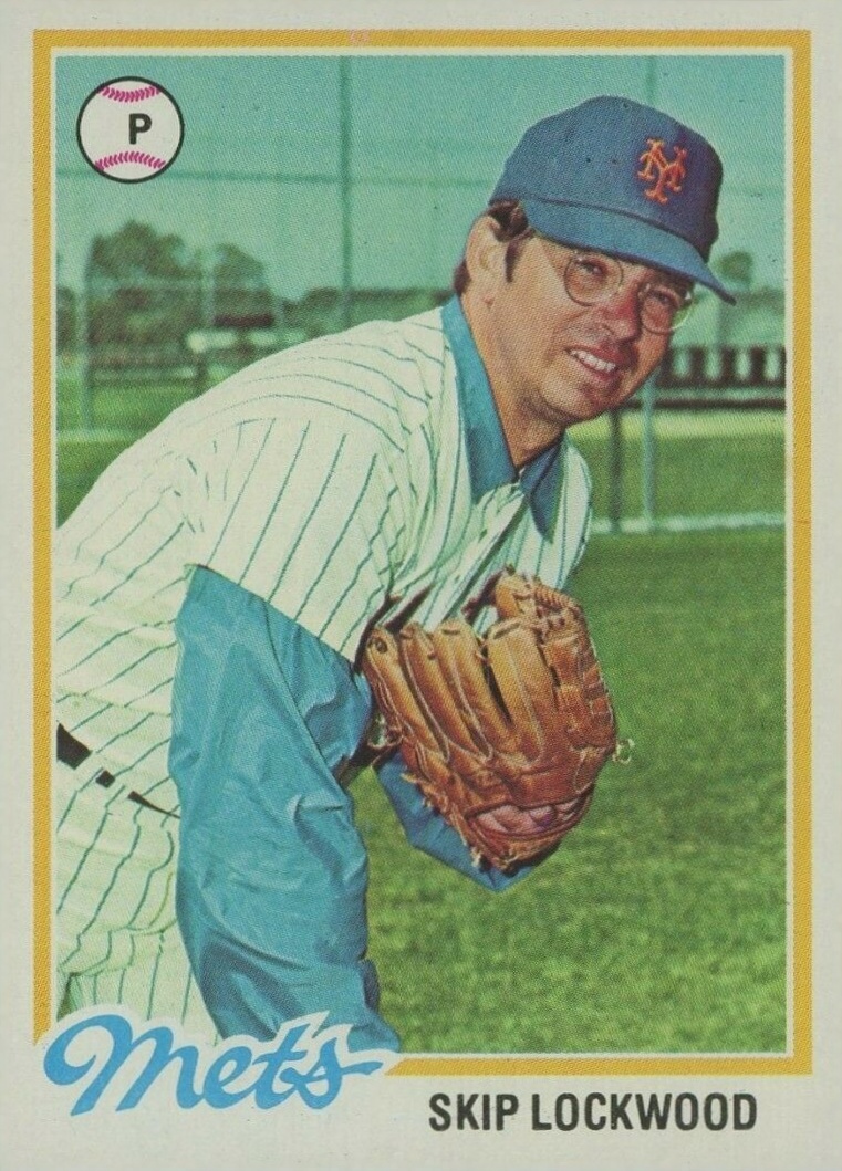 1978 Topps Skip Lockwood #379 Baseball Card