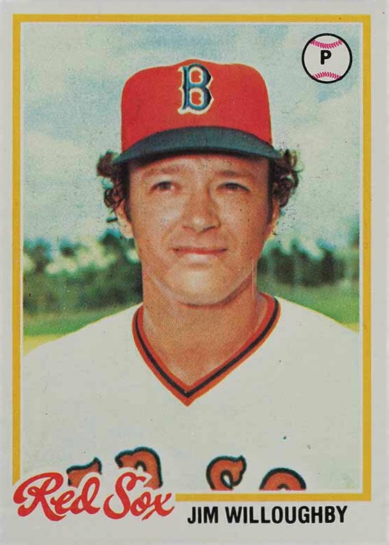 1978 Topps Jim Willoughby #373 Baseball Card