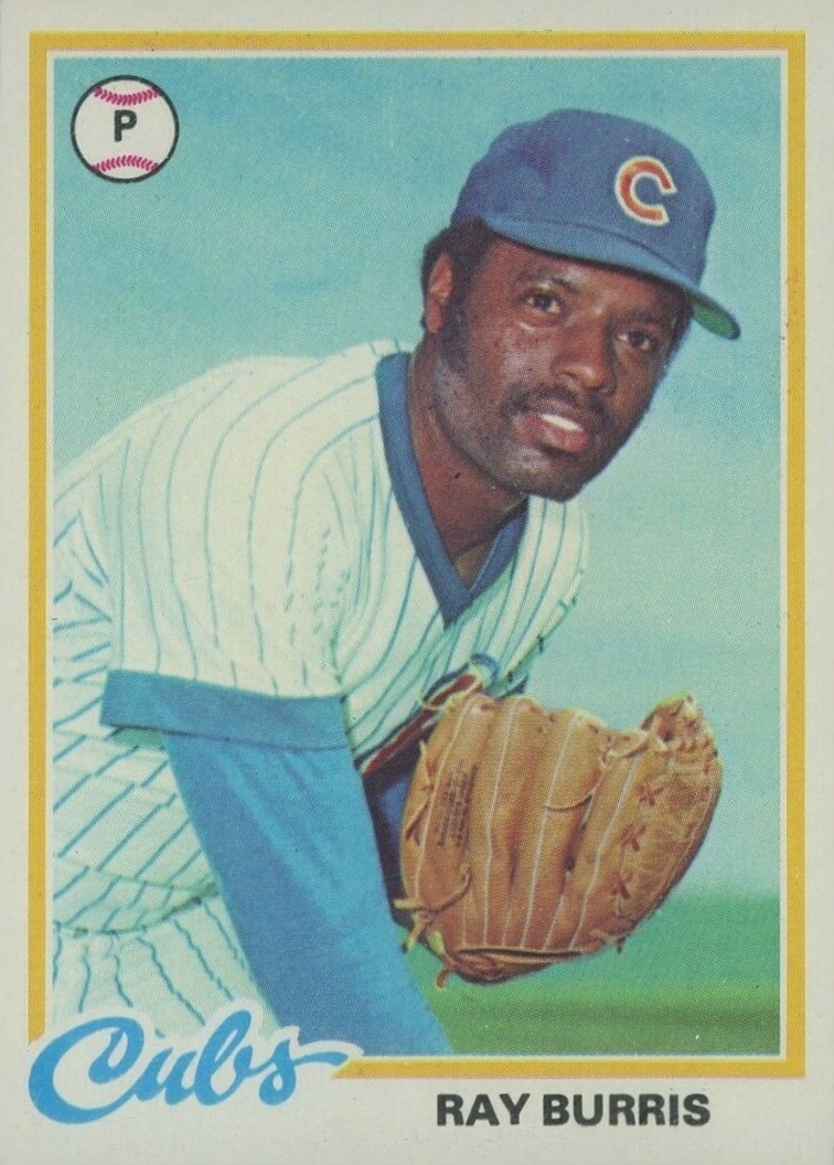 1978 Topps Ray Burris #371 Baseball Card