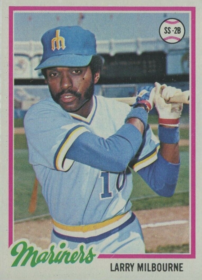 1978 Topps Larry Milbourne #366 Baseball Card