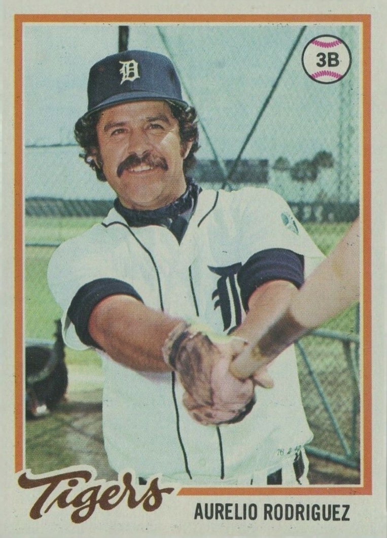 1978 Topps Aurelio Rodriguez #342 Baseball Card