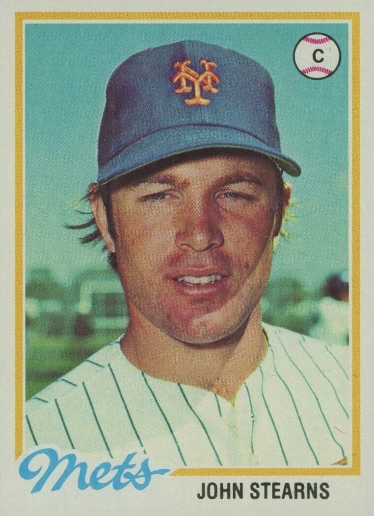 1978 Topps John Stearns #334 Baseball Card