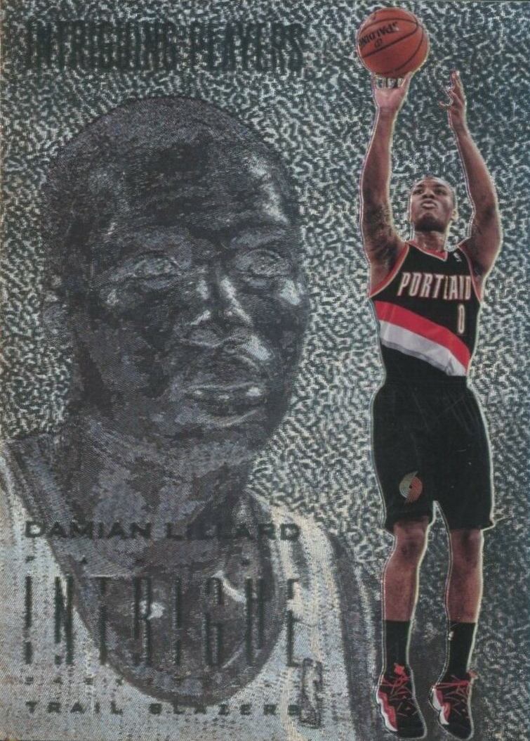 2012 Panini Intrigue Intriguing Players Damian Lillard #134 Basketball Card