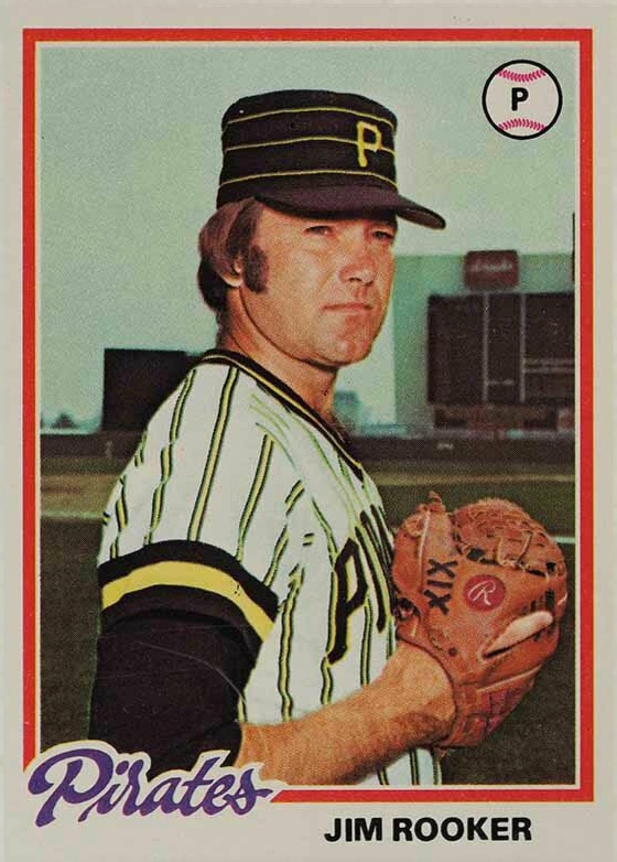 1978 Topps Jim Rooker #308 Baseball Card