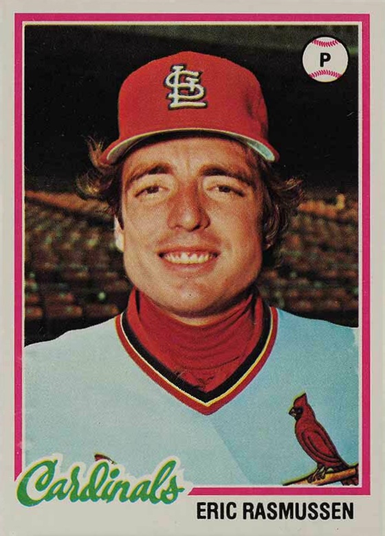 1978 Topps Eric Rasmussen #281 Baseball Card