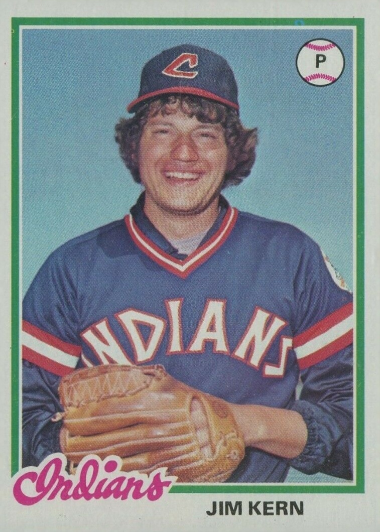 1978 Topps Jim Kern #253 Baseball Card