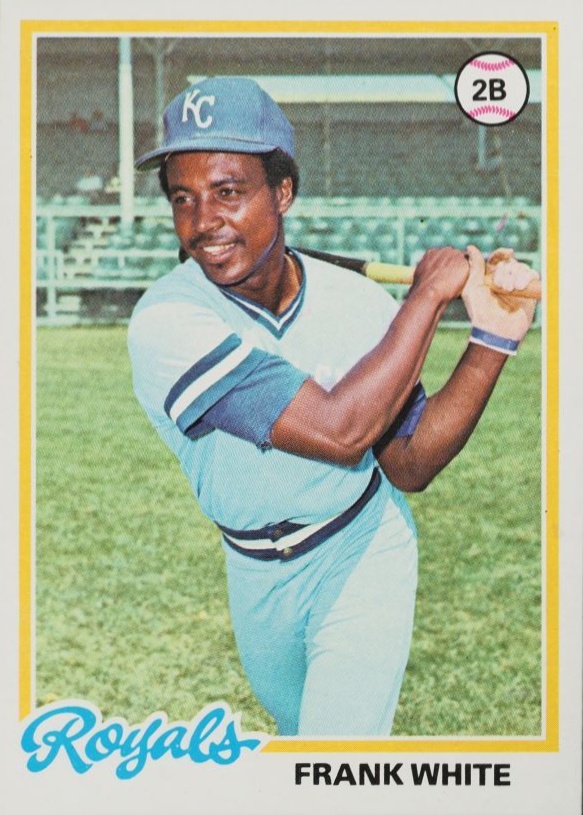 1978 Topps Frank White #248 Baseball Card