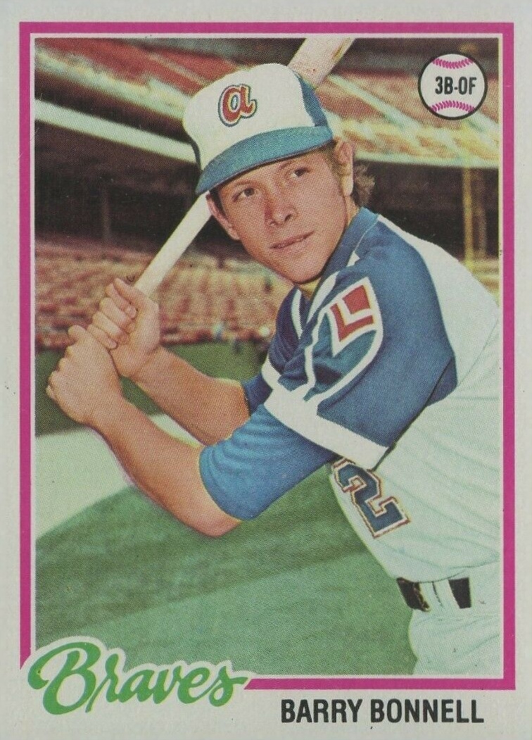 1978 Topps Barry Bonnell #242 Baseball Card