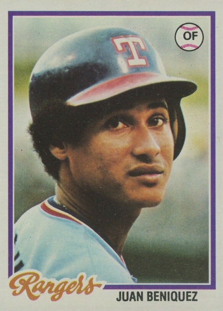 1978 Topps Juan Beniquez #238 Baseball Card
