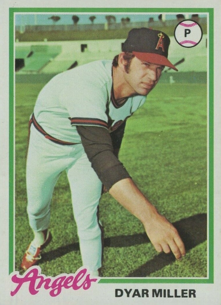 1978 Topps Dyar Miller #239 Baseball Card