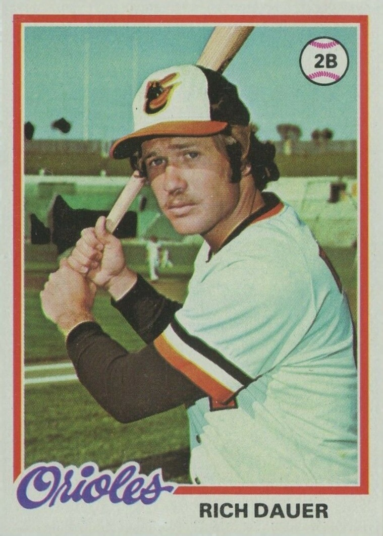 1978 Topps Rich Dauer #237 Baseball Card