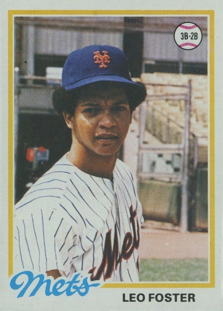 1978 Topps Leo Foster #229 Baseball Card