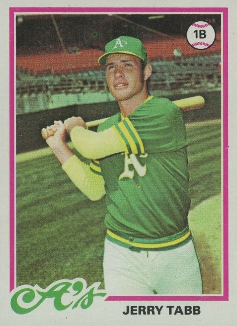 1978 Topps Jerry Tabb #224 Baseball Card