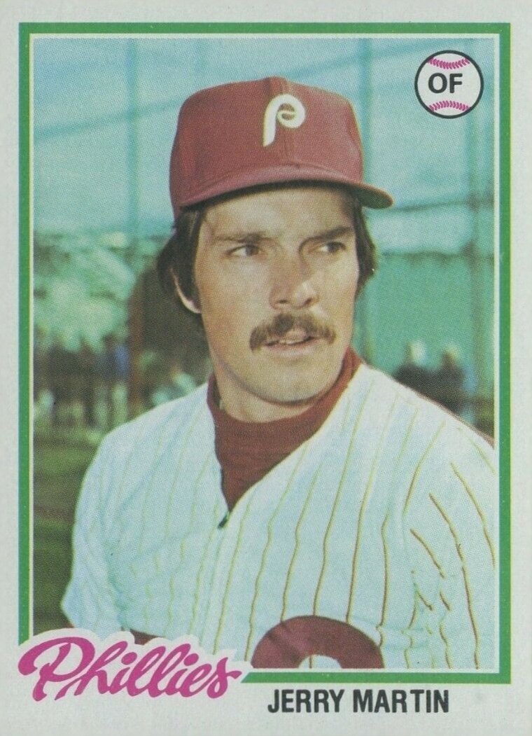 1978 Topps Jerry Martin #222 Baseball Card