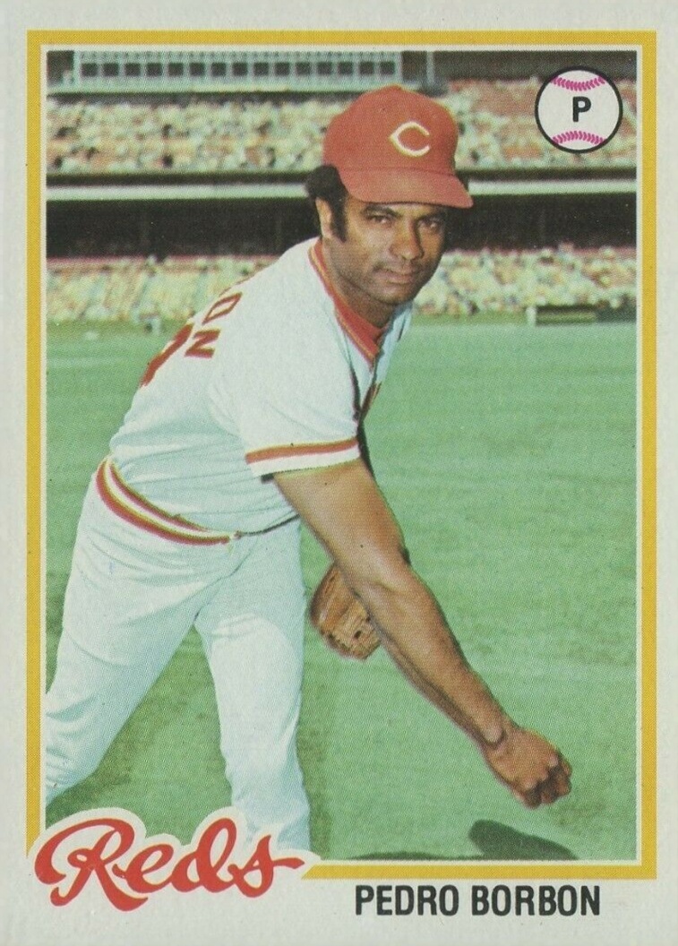 1978 Topps Pedro Borbon #220 Baseball Card