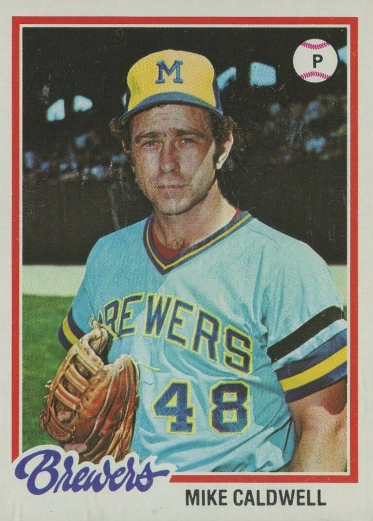 1978 Topps Mike Caldwell #212 Baseball Card