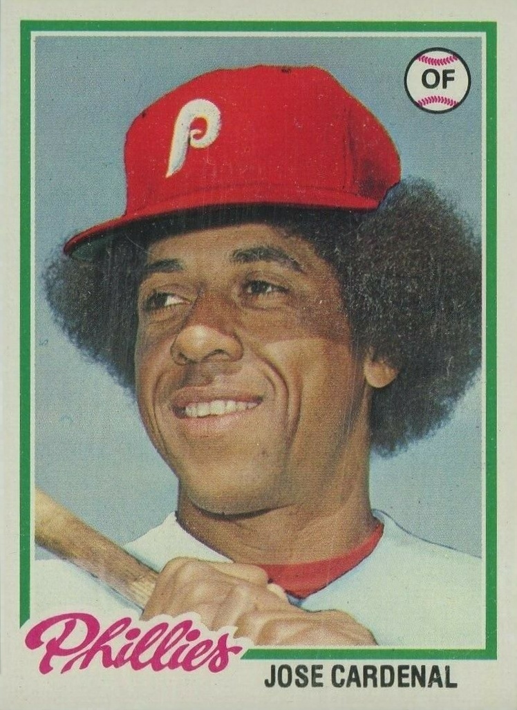 1978 Topps Jose Cardenal #210 Baseball Card