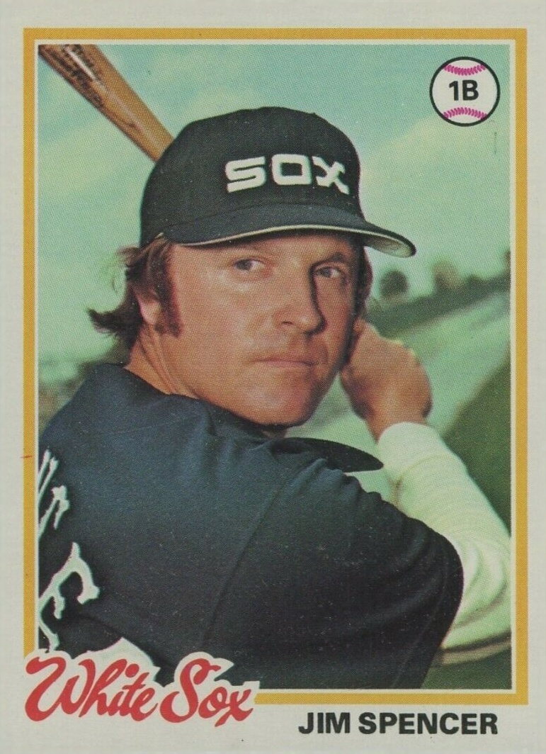 1978 Topps Jim Spencer #182 Baseball Card