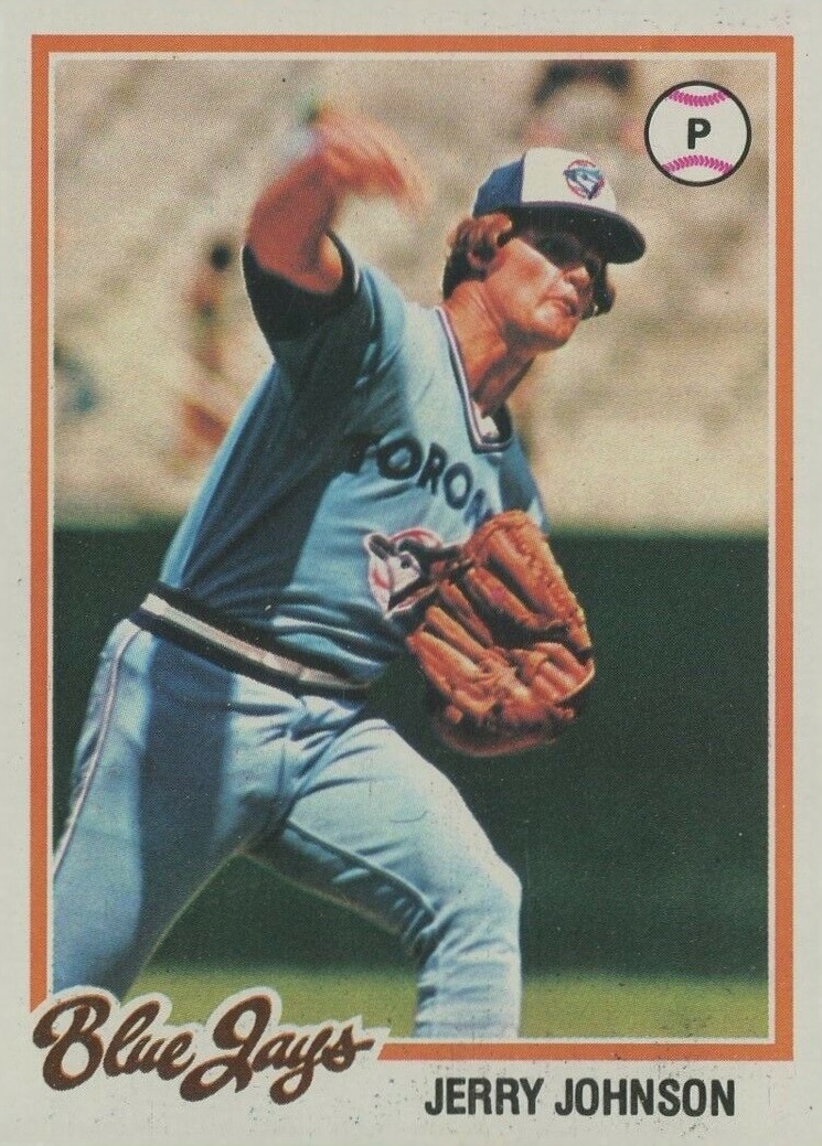1978 Topps Jerry Johnson #169 Baseball Card