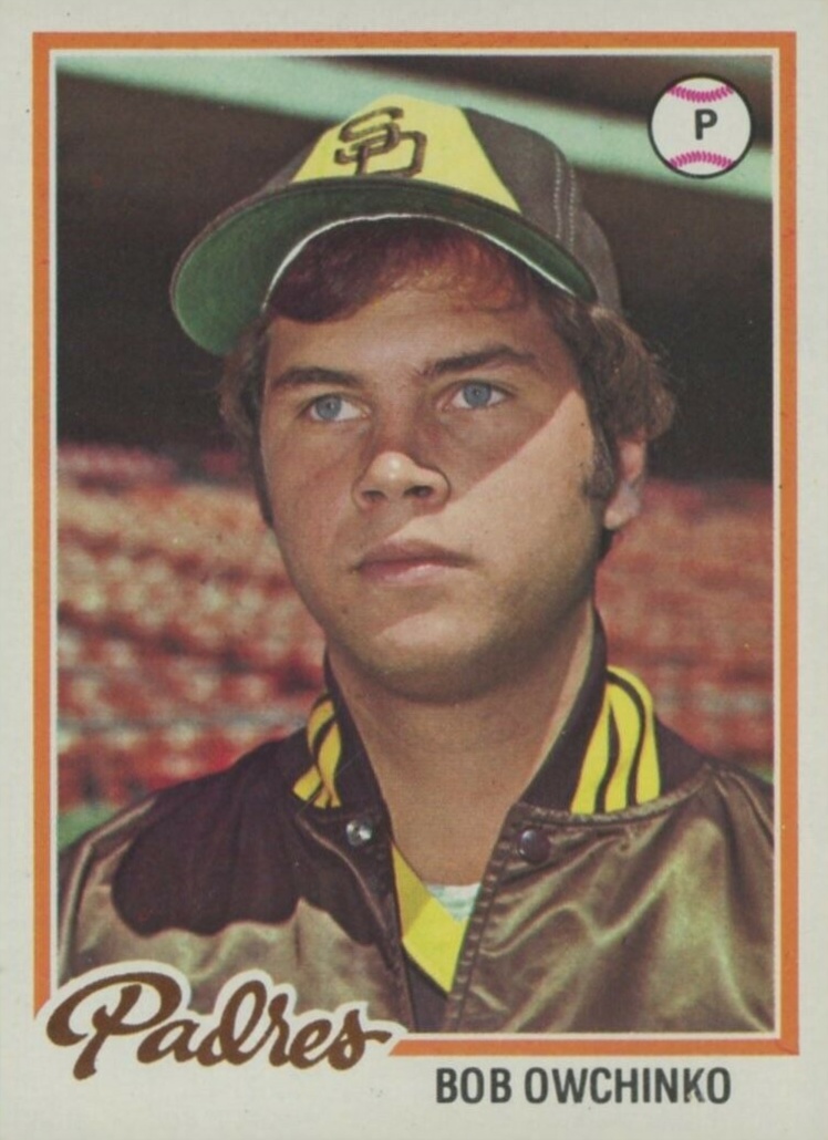 1978 Topps Bob Owchinko #164 Baseball Card