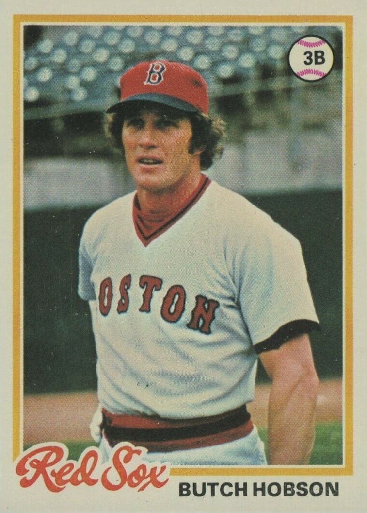 1978 Topps Butch Hobson #155 Baseball Card