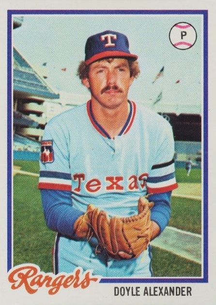 1978 Topps Doyle Alexander #146 Baseball Card