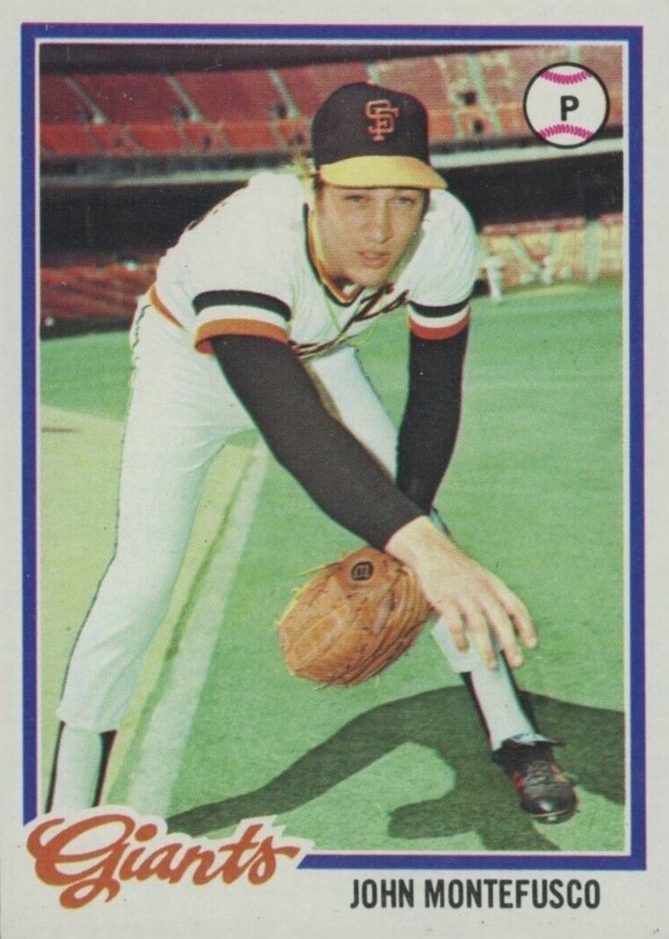 1978 Topps John Montefusco #142 Baseball Card