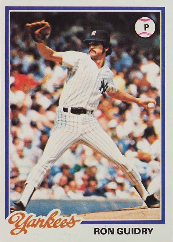1978 Topps Ron Guidry #135 Baseball Card