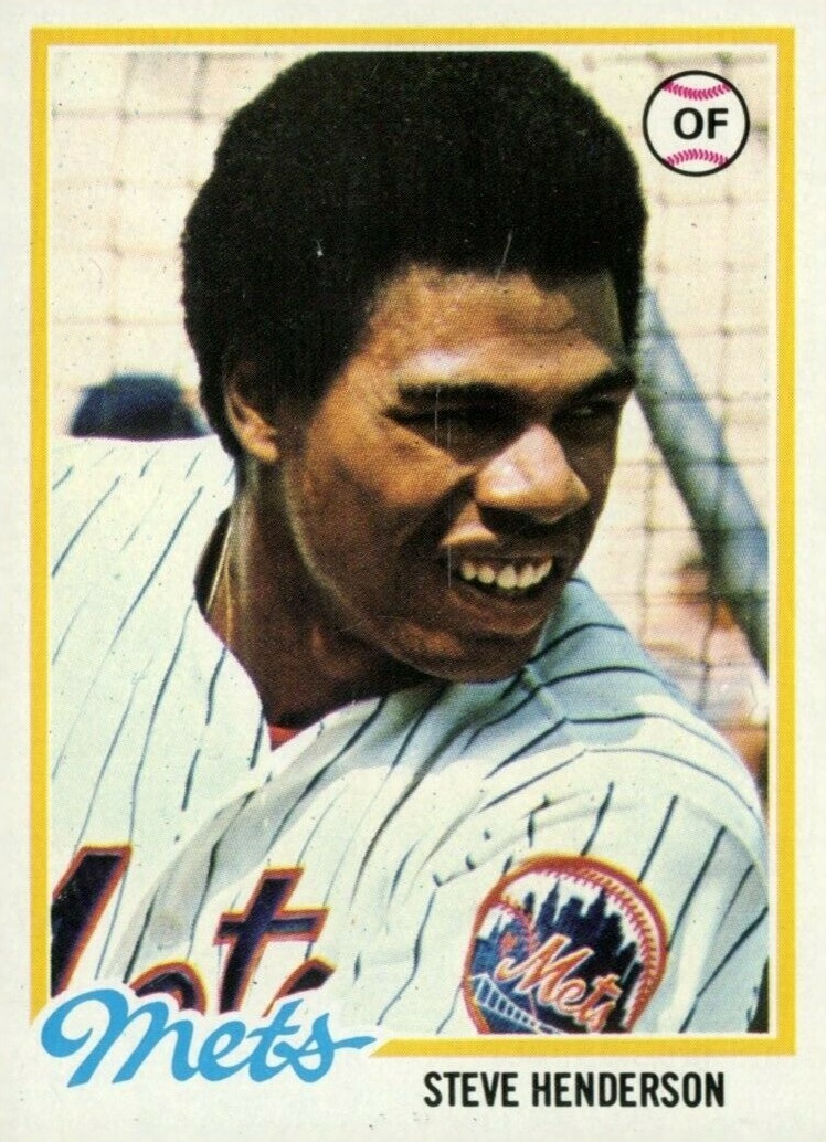 1978 Topps Steve Henderson #134 Baseball Card