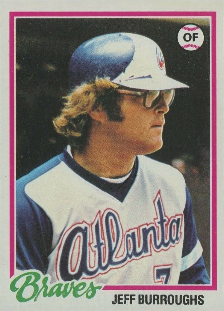 1978 Topps Jeff Burroughs #130 Baseball Card