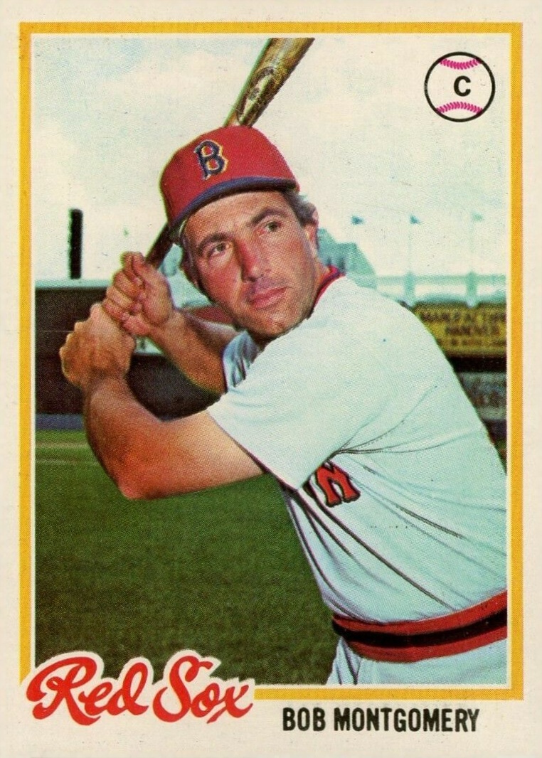 1978 Topps Bob Montgomery #83 Baseball Card