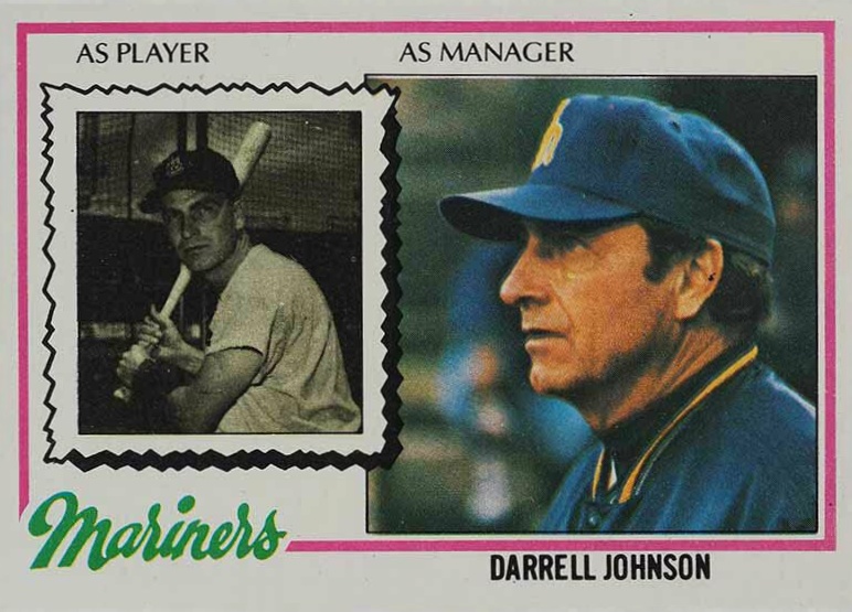 1978 Topps Darrell Johnson #79 Baseball Card