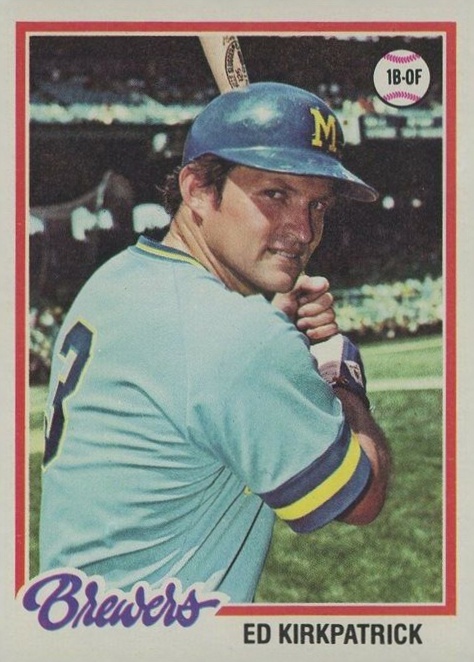 1978 Topps Ed Kirkpatrick #77 Baseball Card