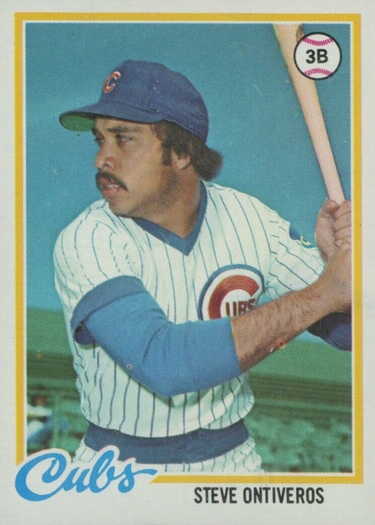 1978 Topps Steve Ontiveros #76 Baseball Card