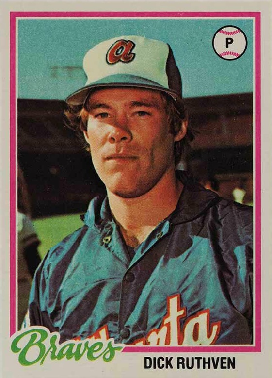 1978 Topps Dick Ruthven #75 Baseball Card