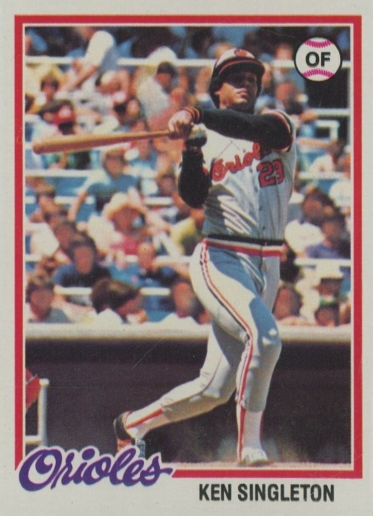 1978 Topps Ken Singleton #65 Baseball Card