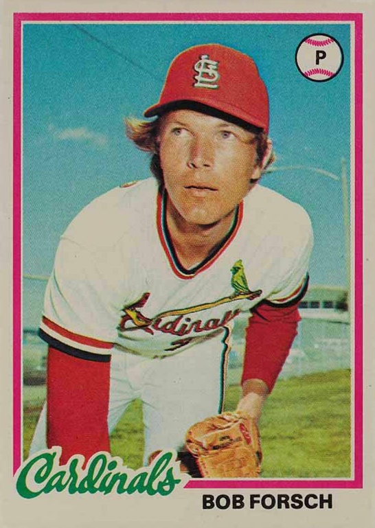 1978 Topps Bob Forsch #58 Baseball Card