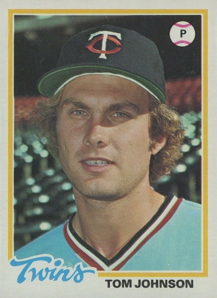 1978 Topps Tom Johnson #54 Baseball Card