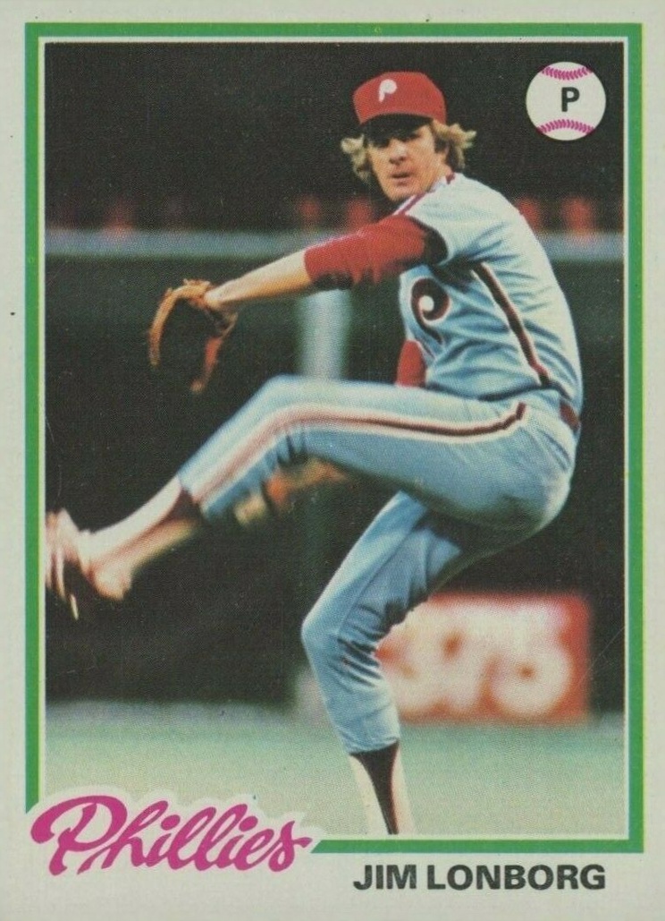 1978 Topps Jim Lonborg #52 Baseball Card