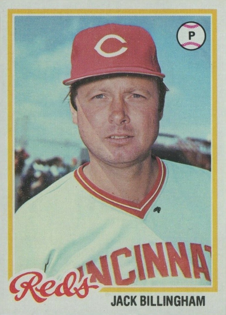 1978 Topps Jack Billingham #47 Baseball Card