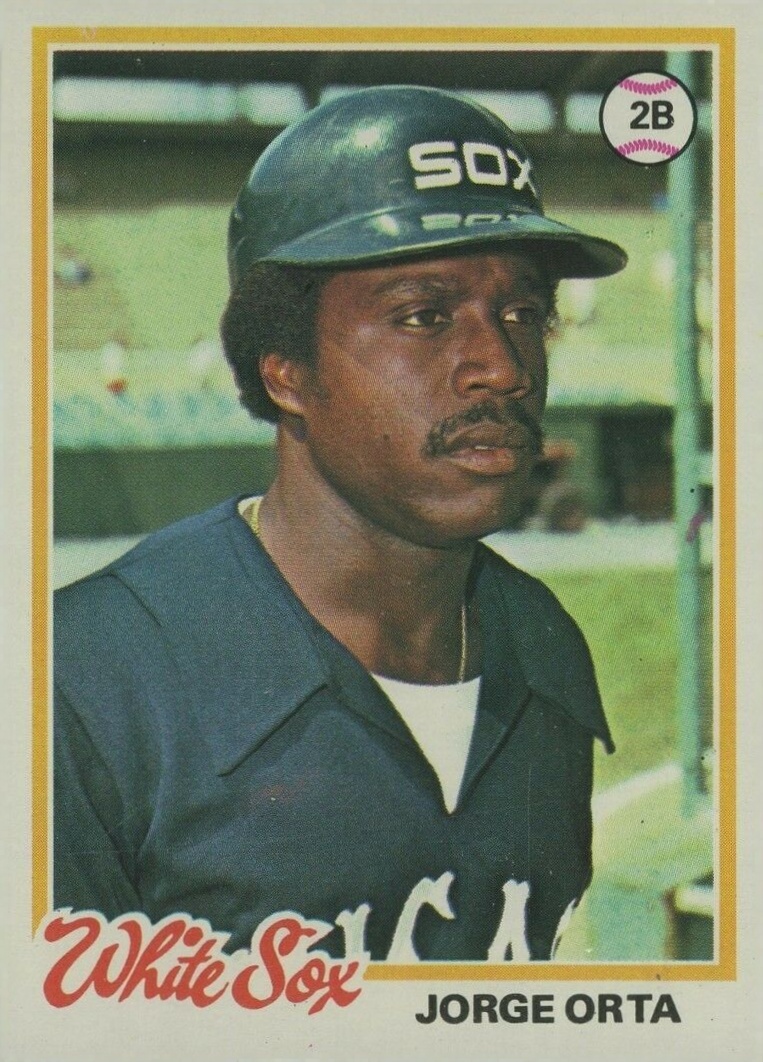 1978 Topps Jorge Orta #42 Baseball Card