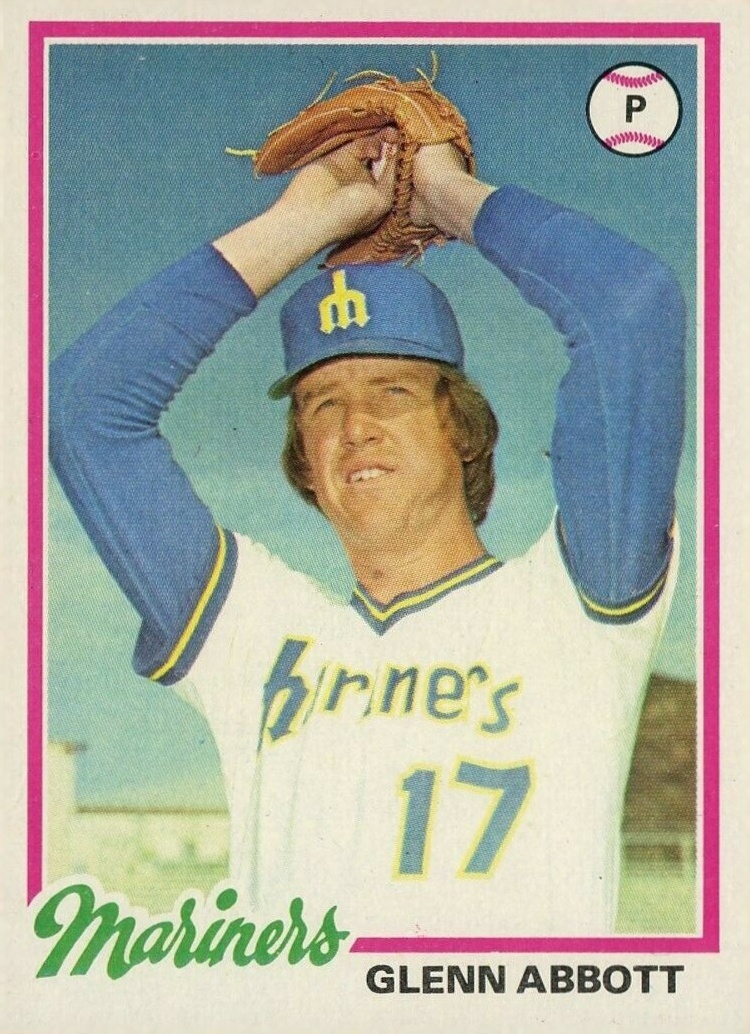 1978 Topps Glenn Abbott #31 Baseball Card