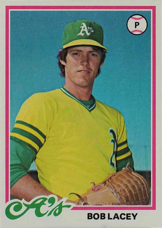 1978 Topps Bob Lacey #29 Baseball Card