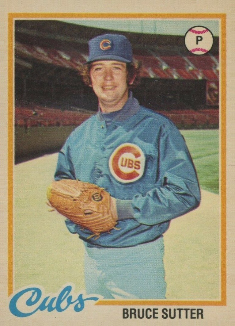 1978 O-Pee-Chee Bruce Sutter #196 Baseball Card