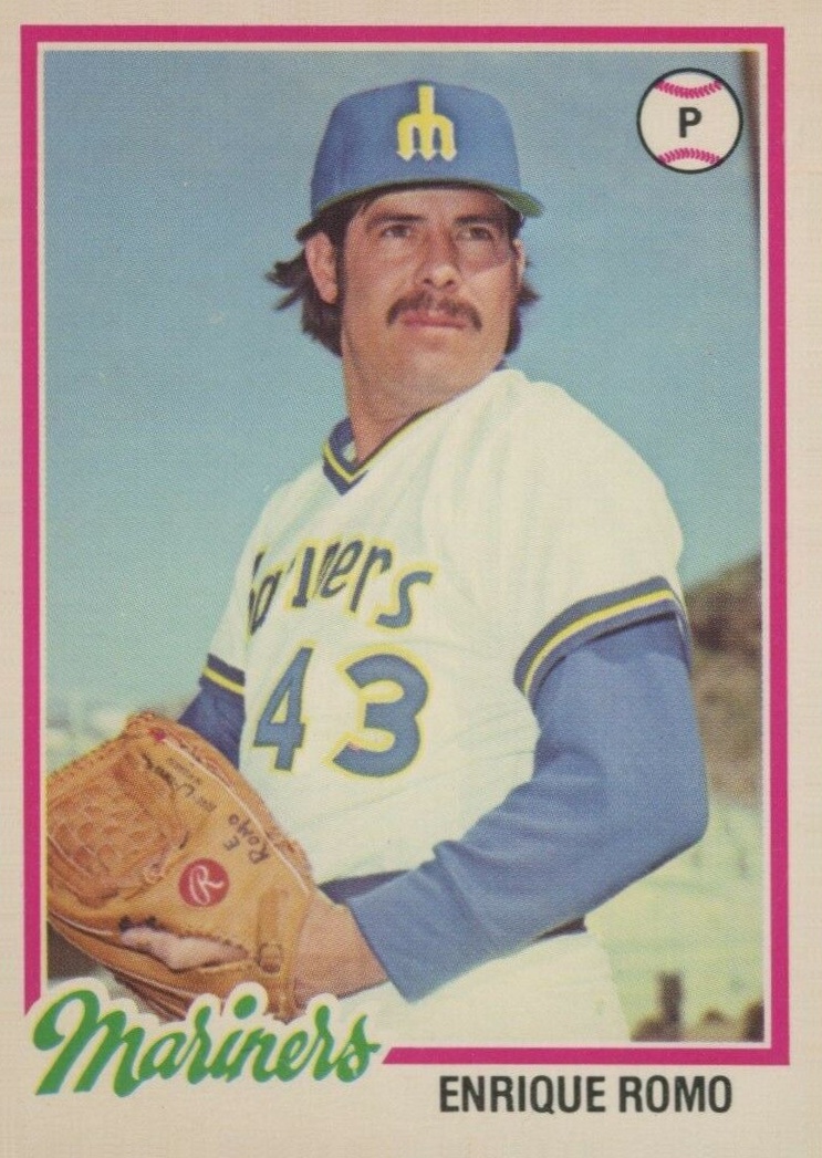 1978 O-Pee-Chee Enrique Romo #186 Baseball Card